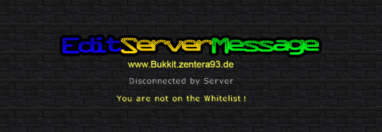 EditServerMessage v3.0 [1.6.4][Bukkit]