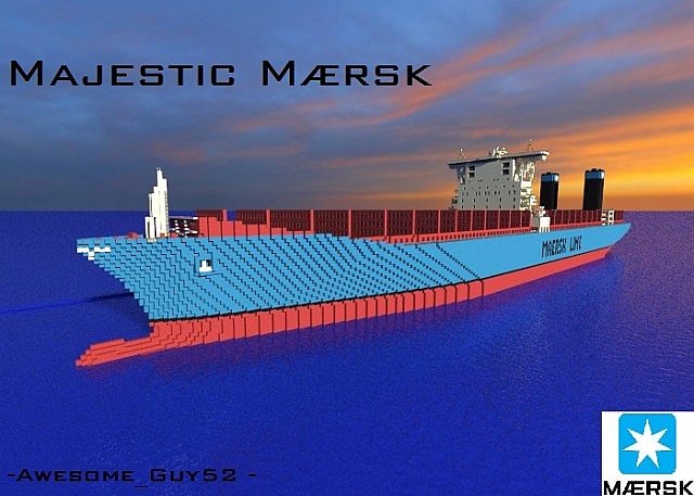 Majestic Mærsk [Largest ship in the world!] [Карта]