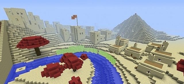 Sandstorm map for Hunger Games [Карта]