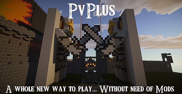 PvPlus : A Vanilla Minecraft RPG Class System [Карта]