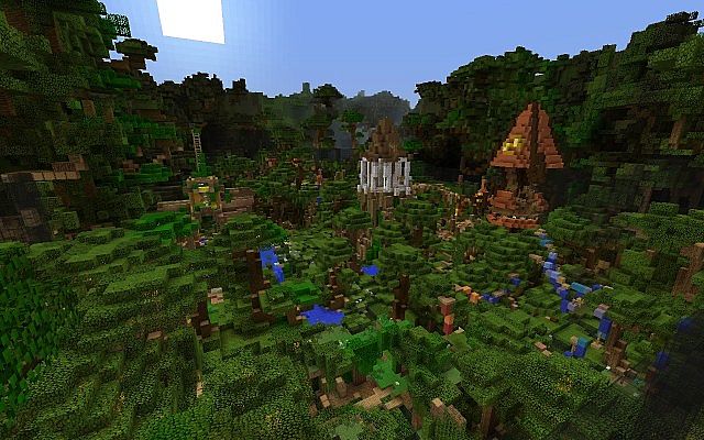 Among the Treetops (PvP Map for Mineplex) [Карта]