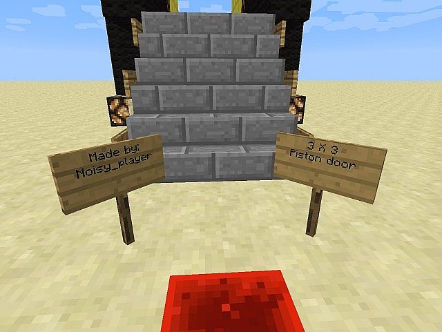 3 X 3 Piston door [Карта]