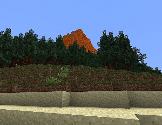 The Erupting Volcano Survival Map [Карта]