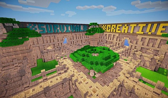 Minecraft Hub Spawn [Карта]