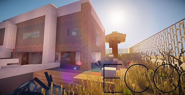 ECO | Minecraft Ecological House Project [Карта]